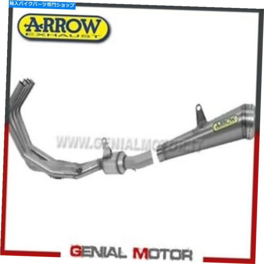 サイレンサー 盛りだくさん排気ガス触媒arrowプロレーススチールヤマハxj6 2013 13 Full Exhaust Catalyzed Arrow Pro Race Steel Yamaha Xj6 2013 13 インナーサイレンサー-車、バイク、自転車-バイク