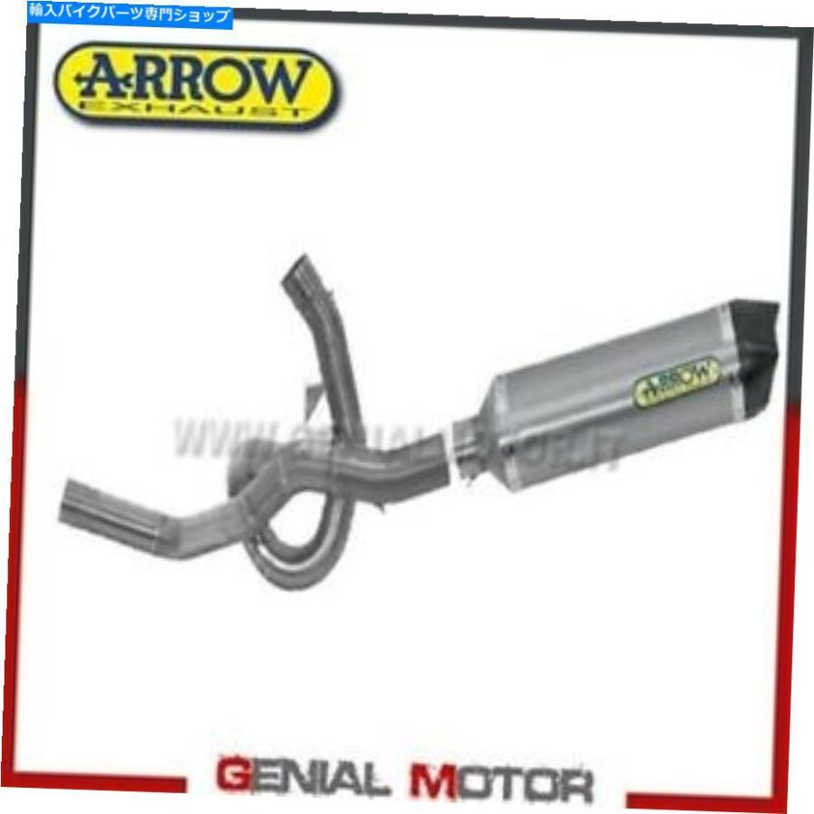 サイレンサー フルエキゾーストアローレース技術AKアルミニウムDucati Multistrada 1200 2014 14 Full Exhaust Arrow Race tech AK Aluminium Ducati