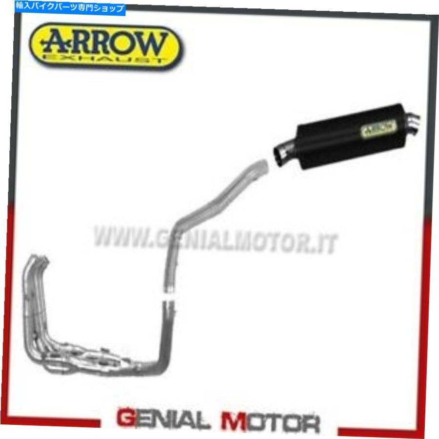 サイレンサー フルエキゾーストアローインディレースアルミブラックホンダCBR 600 RR 2012 12 Full Exhaust Arrow Indy Race Aluminium Black Honda C インナーサイレンサー-バイク