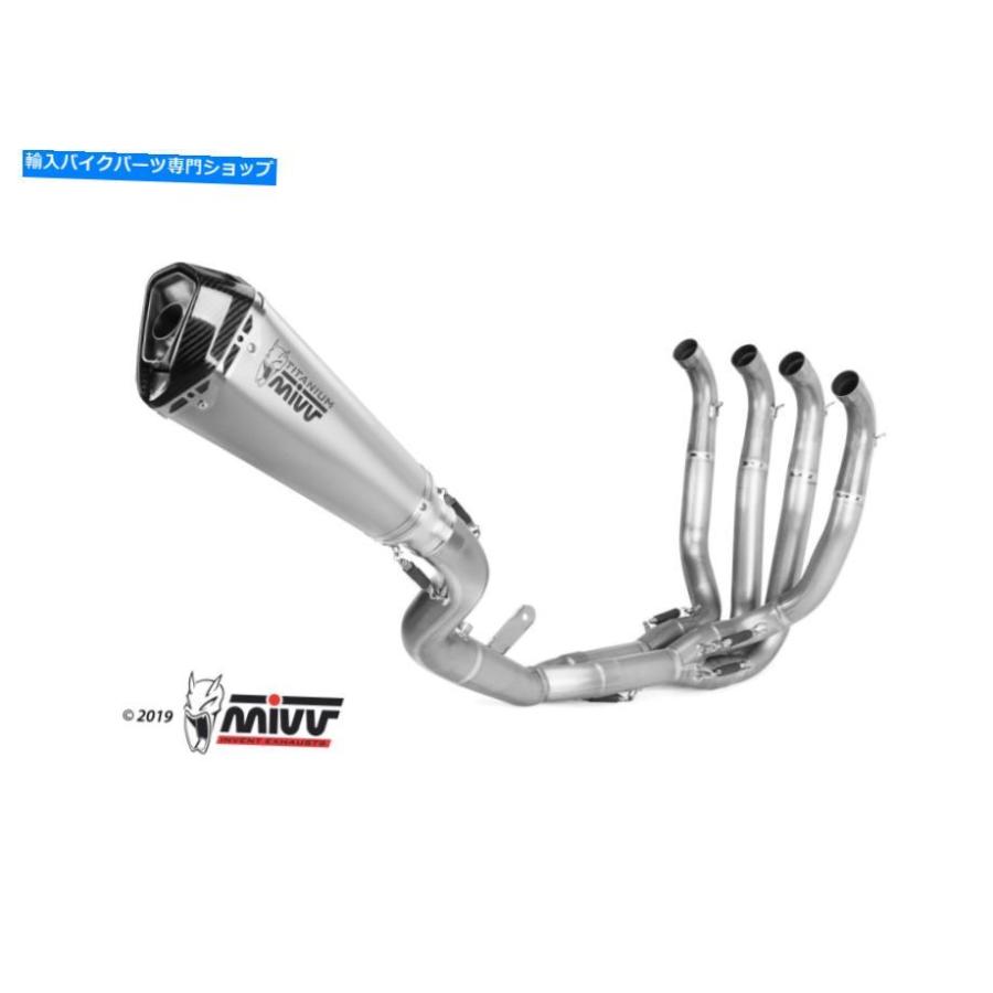サイレンサー フルエキゾーストシステムモトMIVVカワサキZX-10 R 2020