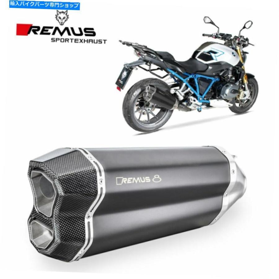 サイレンサー BMW R 1200 RSエキゾーストレムスREMUS 8 2017-ブラック BMW R 1200 RS Exhaust REMUS REMUS 8 2017- Black