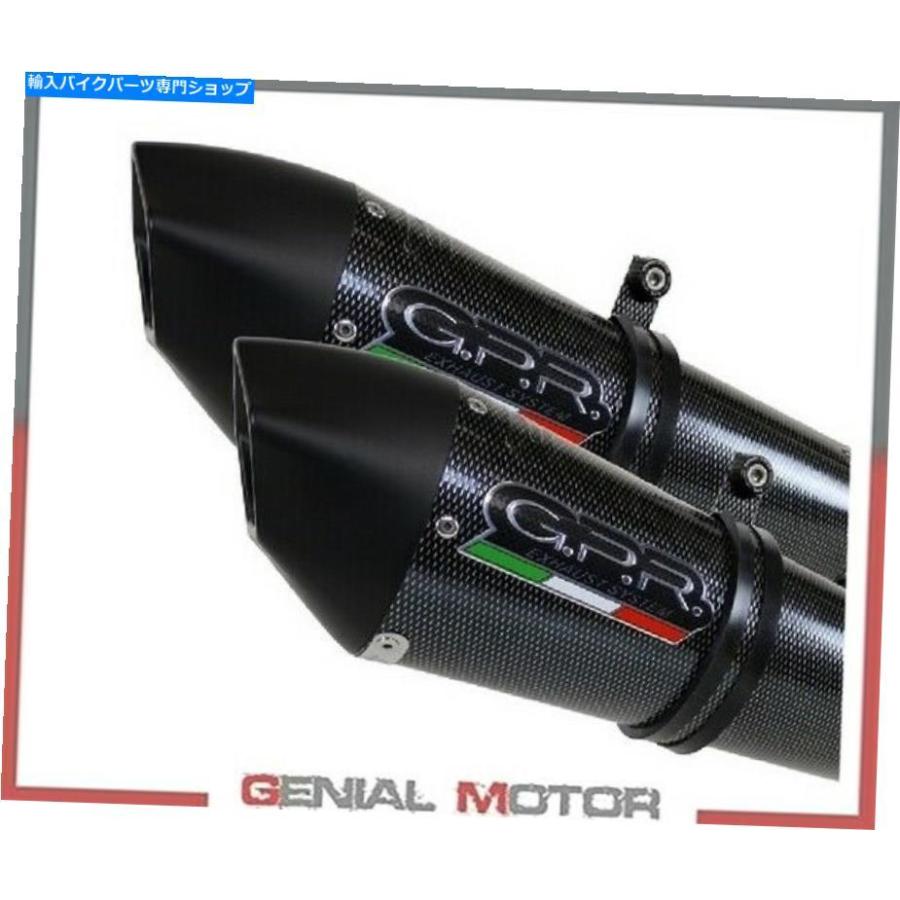サイレンサー 2 Bolt-On Mufflers GPR GPE Ann.poppy KTM LC8 SuperMo 950 2005 2008のために触媒 2 Bolt-On Mufflers GPR GPE ANN.POPPY Catalyzed f