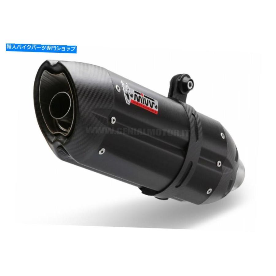 サイレンサー MIVVエキゾーストマッフラースノーブラックスチール製Aptilia RSV 1000 2007 07 Mivv Exhaust Mufflers Suono Black Steel Aprilia Rsv_2