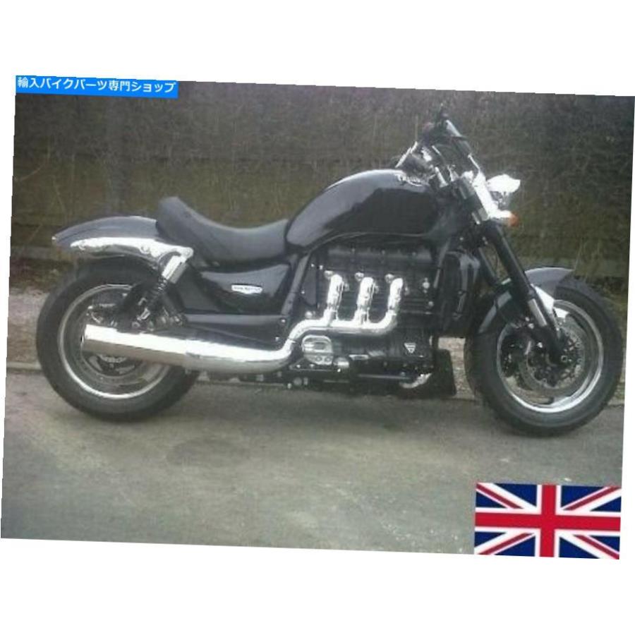 サイレンサー Triumph Rocket 3ロードスターカスタムディープトーン