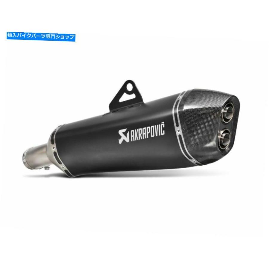 サイレンサー チタンブラックサイレンサーBMW F 650 GS 2008-2012のAkrapovic横すべり AKRAPOVIC SLIP ON TITANIUM BLACK SILENCER BMW F 650 GS 2008 インナーサイレンサー-バイク-車、バイク、自転車