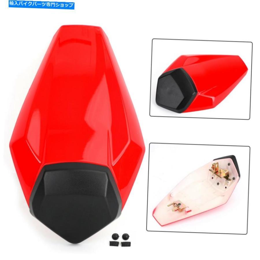 Seat Fairing オートバイリアシートフェアリングカバーカウルフィット川崎ZX6R ZX10R 2019-2020レッド Motorcycle Rear Seat Fairing Cover Cowl Fits