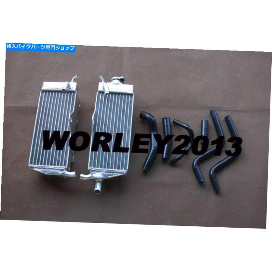 radiators ホンダCR250R 1988年用アルミラジエーター+ブラックシリコーンホース1988 Aluminum radiator + black silicone hose for HONDA CR250R 1988