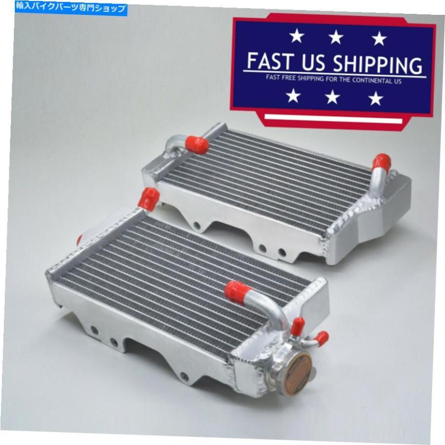 radiators 2打つこと00-01ホンダCR125R CR 125R 2000-2001の利益の磨かれた軽銀放射体 Polished Aluminum Radiator for 2 stroke 00- ラジエーター-バイク