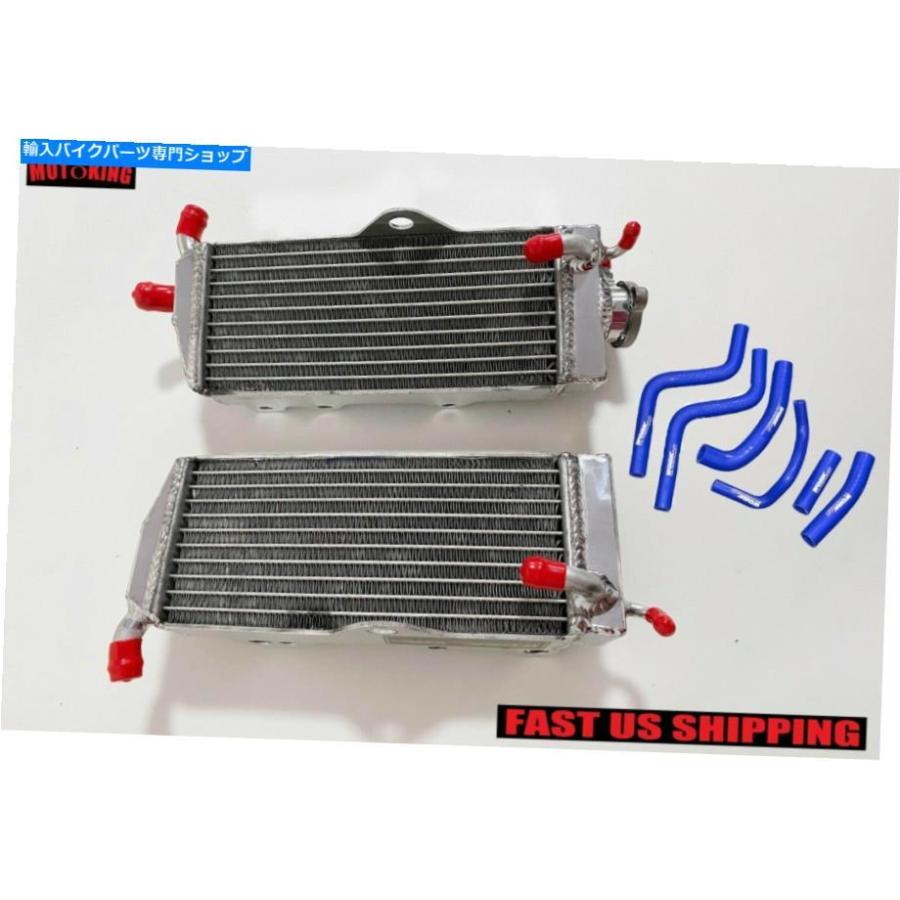 radiators アルミラジエーター＆ブルーホースフィット1988-1989 2ストロークホンダCR250R CR250 CR 250R Aluminum Radiators\u0026Blue Hose fit 1988-1989