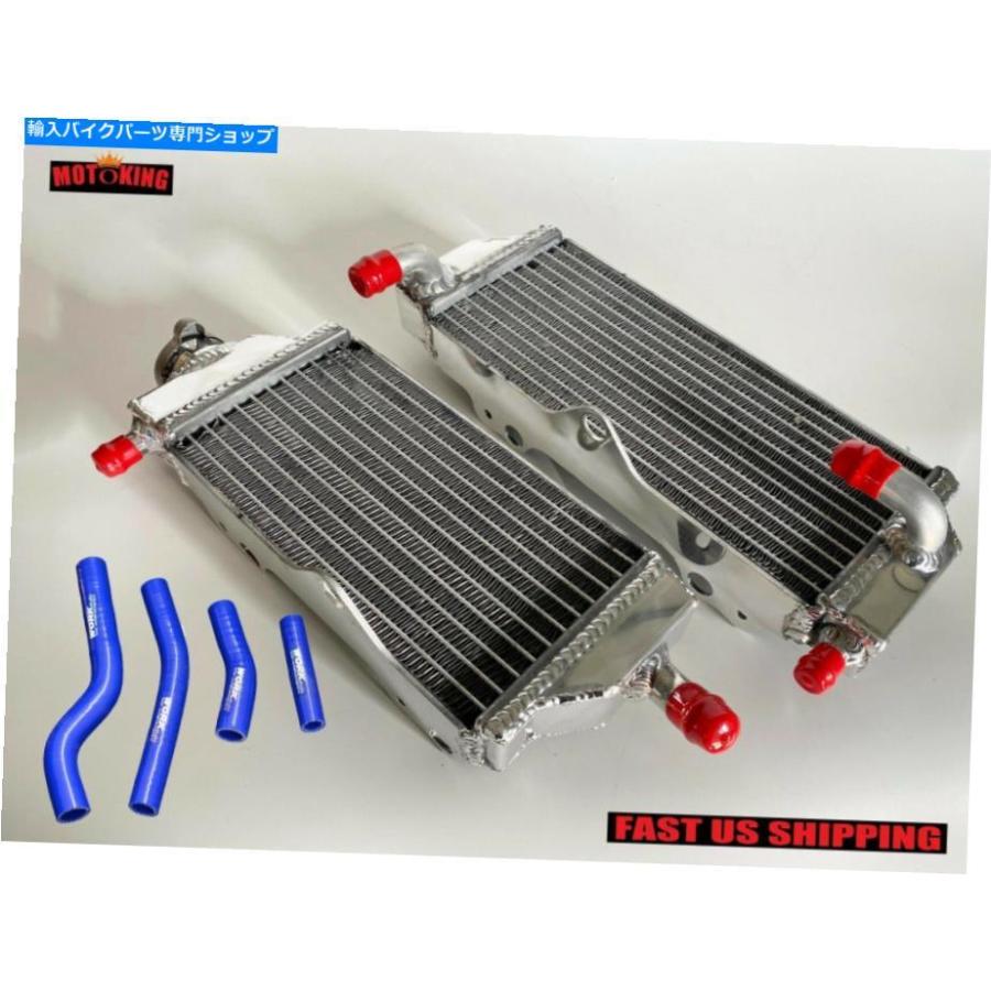 radiators ヤマハWR450F WR 450F用フルアルミラジエーター＆ブルーシリコーンホース2012-2015 Full Aluminum Radiators\u0026Blue Silicone Hose for YAMAH