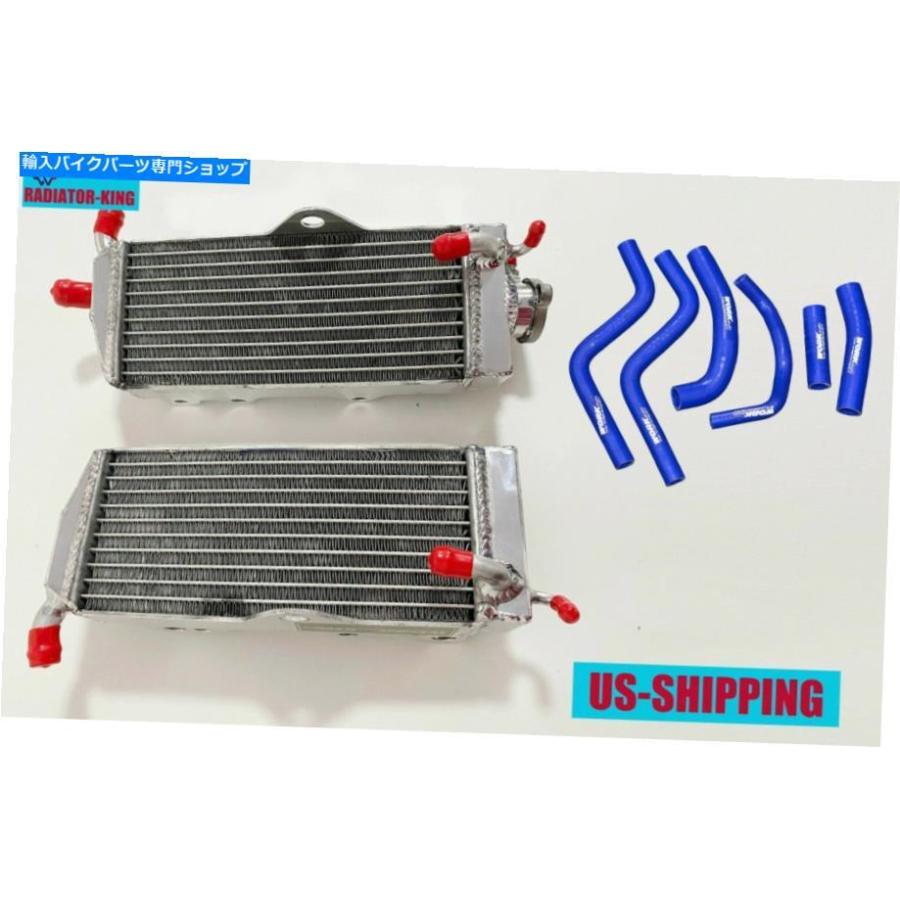 radiators R＆Lアルミニウムラジエーター＆シリコーンホースのための2ストロークホンダCR250R CR 250R 1988 1988 R\u0026L Aluminium Radiator\u0026silicone Ho