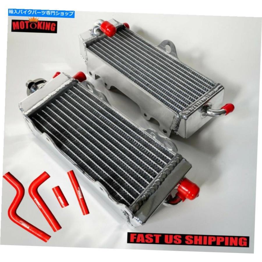 radiators ヤマハYZ250 1997 1999 2000のためのすべてのアルミニウムラジエーター＆レッドホース All Aluminium Radiator\u0026Red Hose for YAMAHA YZ250