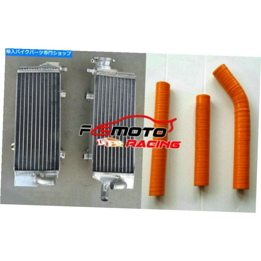 radiators ラジエーター+オレンジホース125/144/150/200/250/300 SX / XC / XC-W / EXC / MXC 08-12 Radiator + ORANGE HOSE For 125/144/150/200/250