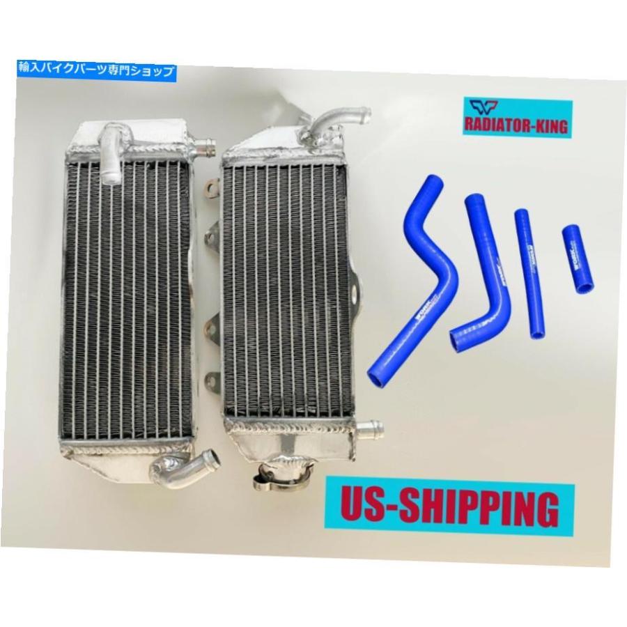 radiators ヤマハYZ125 2002/2004 2003のためのR＆Lアルミニウムラジエーター＆シリコーンホース R\u0026L Aluminum Radiator\u0026Silicone Hose for YAMAHA YZ