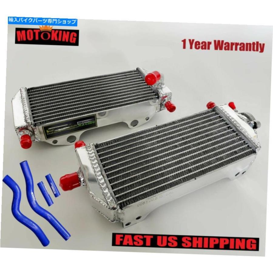 radiators 2001年から2008年のラジエーター＆ブルーシリコーンホース鈴木RM250 RM 250 2006 2007アルミニウム Radiator\u0026Blue Silicone Hose For 2001-