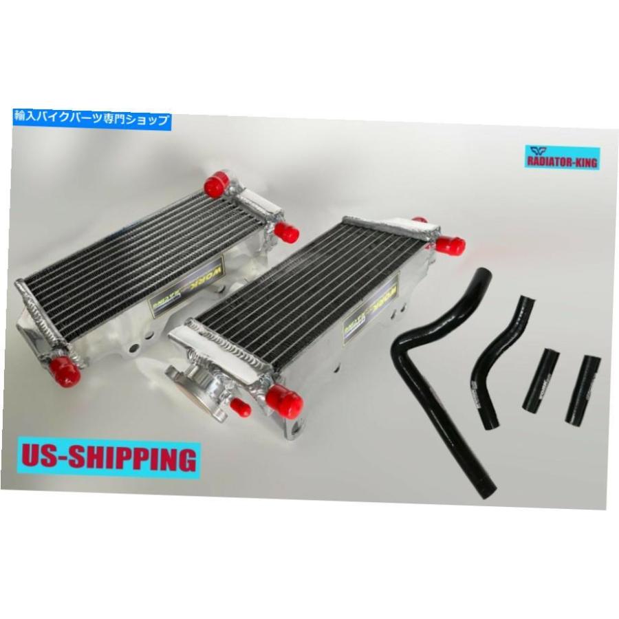 radiators R＆Lアルミニウムラジエーター＆ブラックホースフィットホンダCR 250R 92-96 1992 1993 1994 1993 R\u0026L Aluminum Radiators\u0026black Hose fit