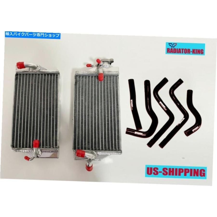 radiators ホンダCR125R CR125アルミニウムラジエーター＆ブラックホース4ストローク2002 2003 02 03 FOR HONDA CR125R CR125 ALUMINUM RADIATOR \u0026BLA