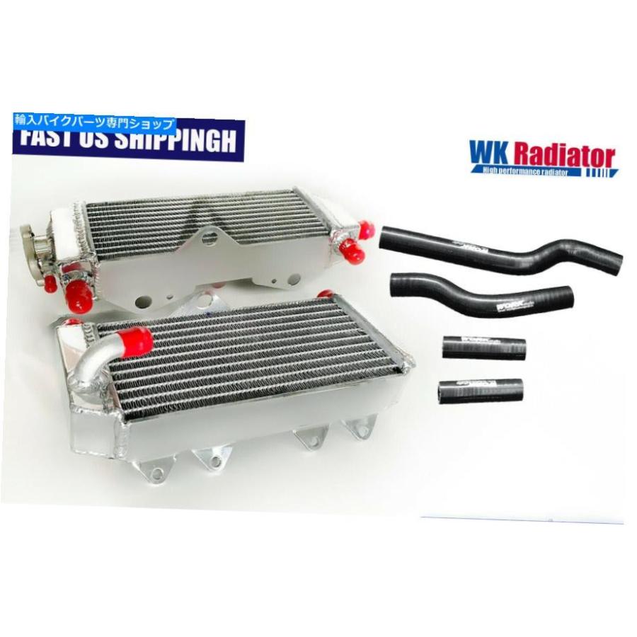 radiators ラジエーター＆ブラックホースキットフィットヤマハYZ250 YZ250X YZ250G 2002-2019 2003 2004 2005 Radiator\u0026black hose kit fit Yamaha YZ