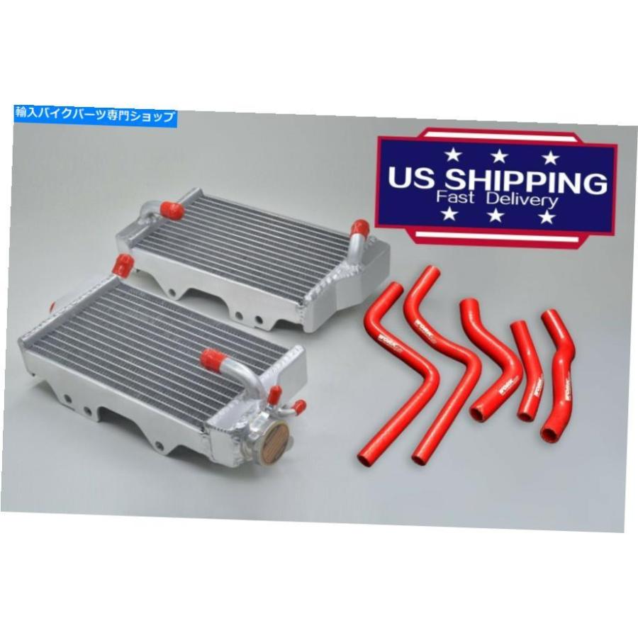 radiators ホンダCR125R 2000 2001右+左＆レッドホースのための高性能ラジエーター High performance Radiators For HONDA CR125R 2000 2001 Right+ L