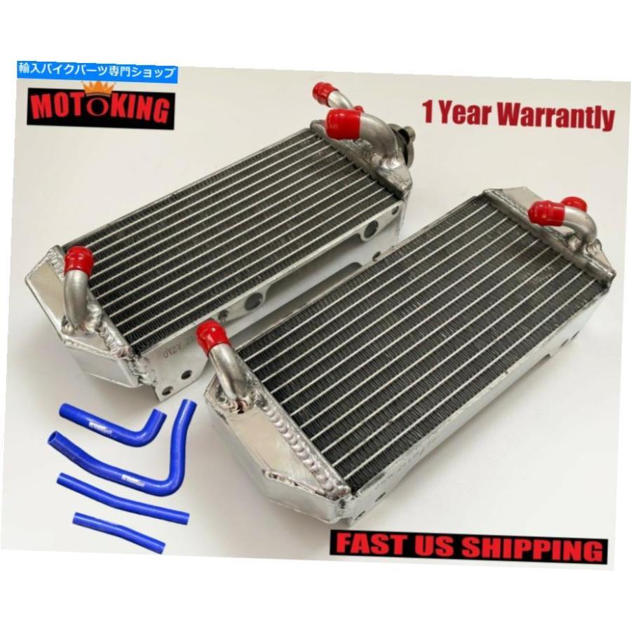 radiators 1996 - 2000年2月2ストロークスズキRM250 RM 250のためのアルミニウムラジエーター＆ブルーシリコーンホース Aluminum Radiator\u0026Blue Silic