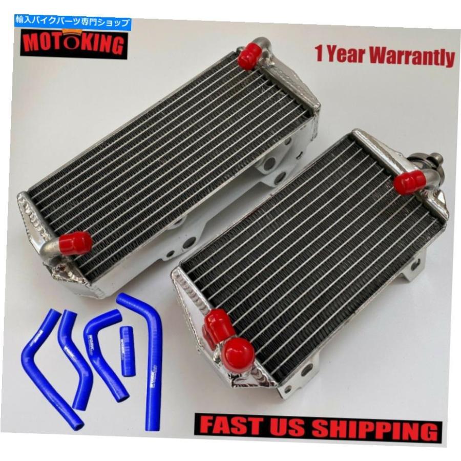 radiators 2008年から2017年のすべてのアルミニウムラジエーター＆シリコーンホース鈴木RMZ450 RMZ 450磨かれた All Aluminum Radiator\u0026Silicone Hose