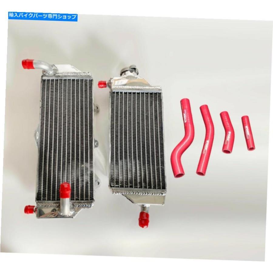 radiators ヤマハWR450F WR 450FのR＆Lアルミラジエーター＆レッドホース2013 14 15 R\u0026L Aluminum Radiators\u0026RED Hose for YAMAHA WR450F WR 450F 201