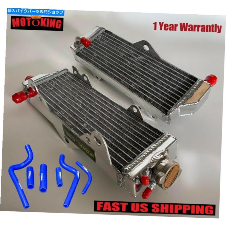 radiators Honda CR500R 1990-2001 1991 92 93 94 95 L＆Rポリッシュアルミニウムラジエーター＆ホース For Honda CR500R 1990-2001 1991 92 93 94 95