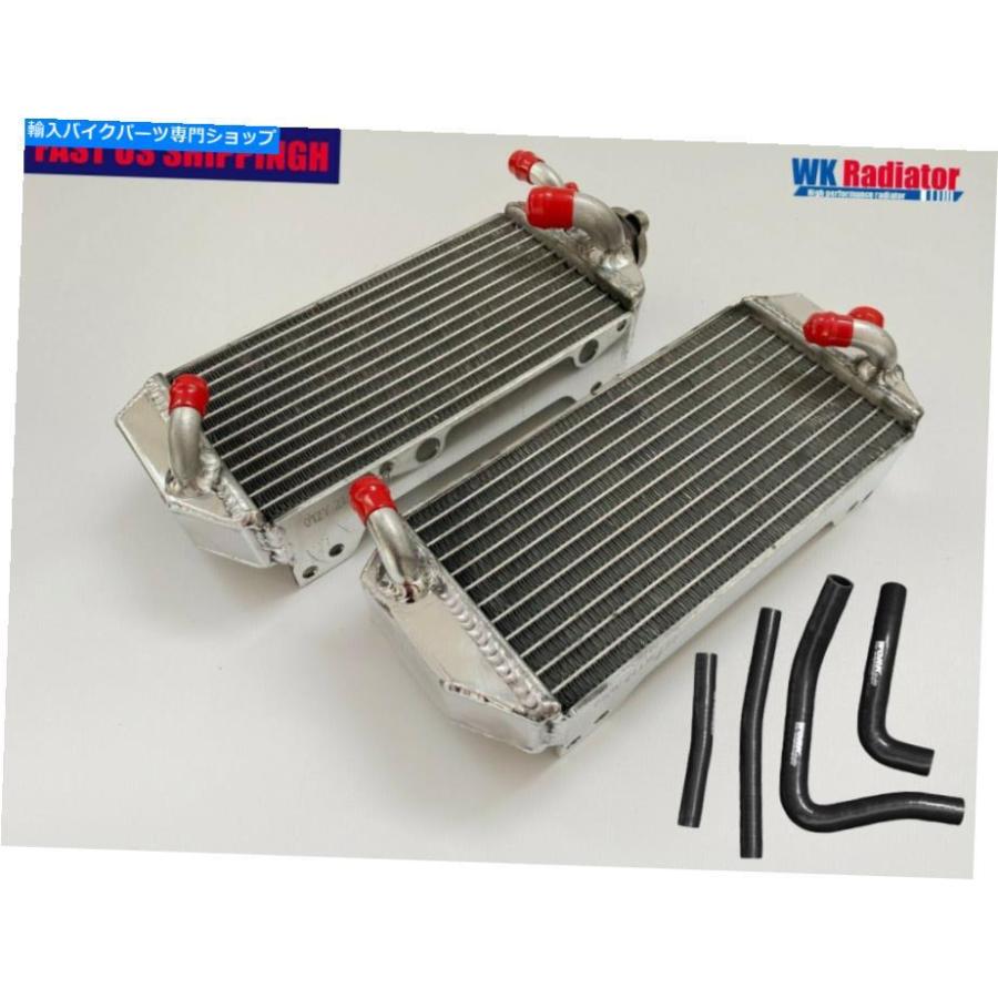 radiators 1996 - 200000のためのアルミニウムラジエーター＆ブラックホースキット2strokeスズキRM250 RM 250 97 98 Aluminum Radiator\u0026Black Hose ki