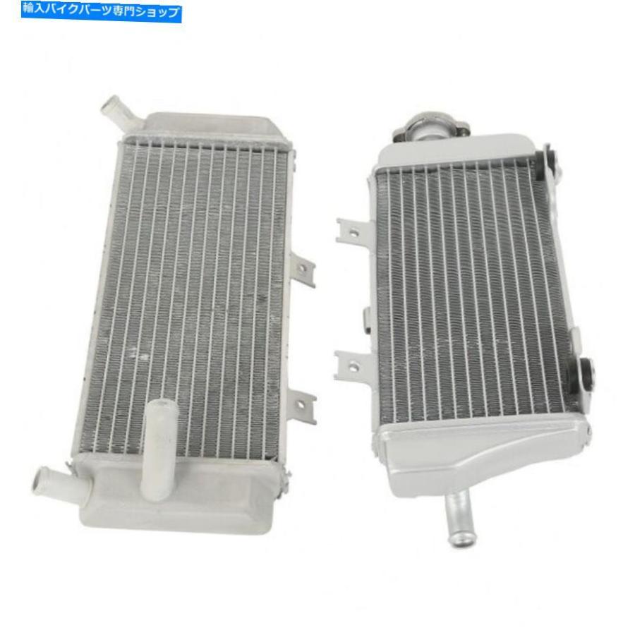 radiators ホンダCRF450X CRF 450X 2005-2017のためのL / Rシルバーラジエーター冷却器フィット L/R Silver Radiator Cooling Cooler Fit For Honda C