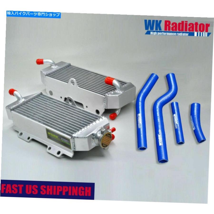 radiators ラジエーター＆ブルーホースキットフィットYamaha YZ450F 2004 2003-2005 / WR450F 2003-2006 04 05 Radiator\u0026blue Hose kit fit YAMAHA YZ