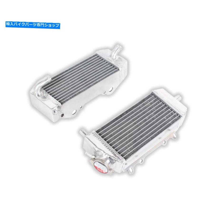 radiators Suzuki 2004-2006 2005 RMZ250 RMZ 250用決定づける2ストロークアルミニウムラジエーター Left \u0026 Right 2-Stroke Aluminum Radiator For Suzuki 2 冷却系パーツ-バイク