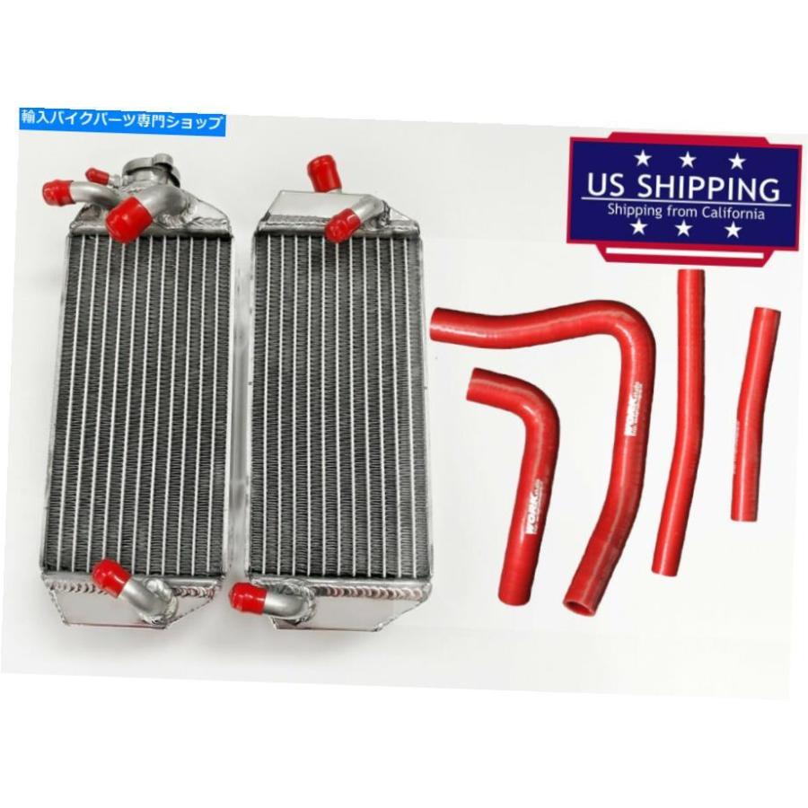 radiators R＆Lアルミニウムラジエーター＆レッドホースRM250 RM 250 1996-2000 1997 1998 1999 R\u0026L Aluminum Radiator\u0026Red Hose for SUZUKI RM250 RM