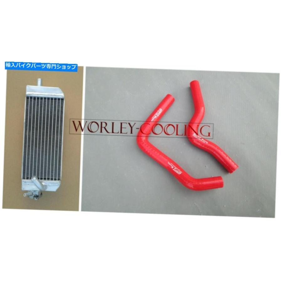 radiators 鈴木RM85 RM 85 2002 2004 2006 2006赤の利益の軽銀放射体＆導管 aluminum radiator \u0026 hose FOR Suzuki RM85 RM 85 2002-2 バイク-車、バイク、自転車