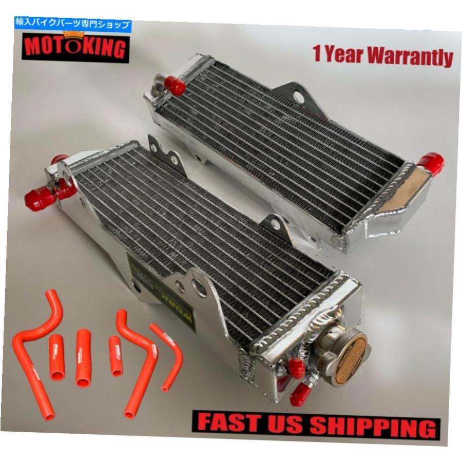radiators アルミニウムラジエーター＆レッドホース用ホンダCR500R CR 500R 199R 1993 1993 1993 94 Aluminium Radiator\u0026Red Hose for Honda CR500R C
