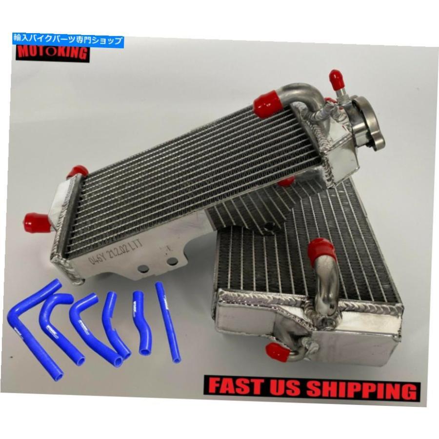 radiators ホンダCR250R CR 250R 2000-2001 01洗練されたフルアルミニウムのためのラジエーター＆ブルーホース Radiator\u0026Blue Hose for Honda CR250R