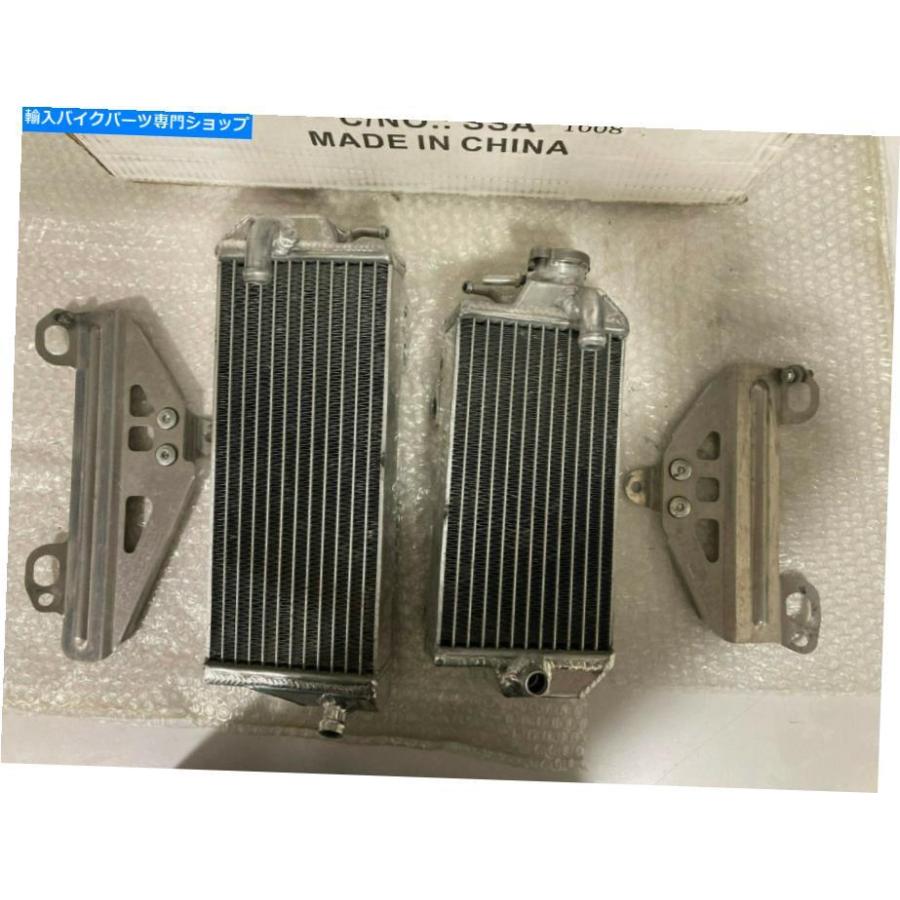 radiators 無法者レーシングの特大サイズラジエーター＆ワークス接続ガードスズキRMZ250 13-17 Outlaw Racing Oversize Radiators \u0026 Works Connection