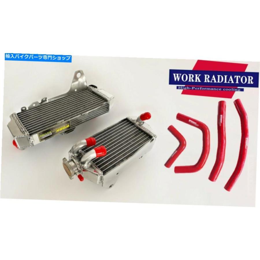 radiators ラジエーター+レッドホースフィット2017-2020 2019ホンダCRF450R CRF 450R＆2017-2018 CRF450RX Radiator+Red hose Fit 2017-2020 2019 Hon