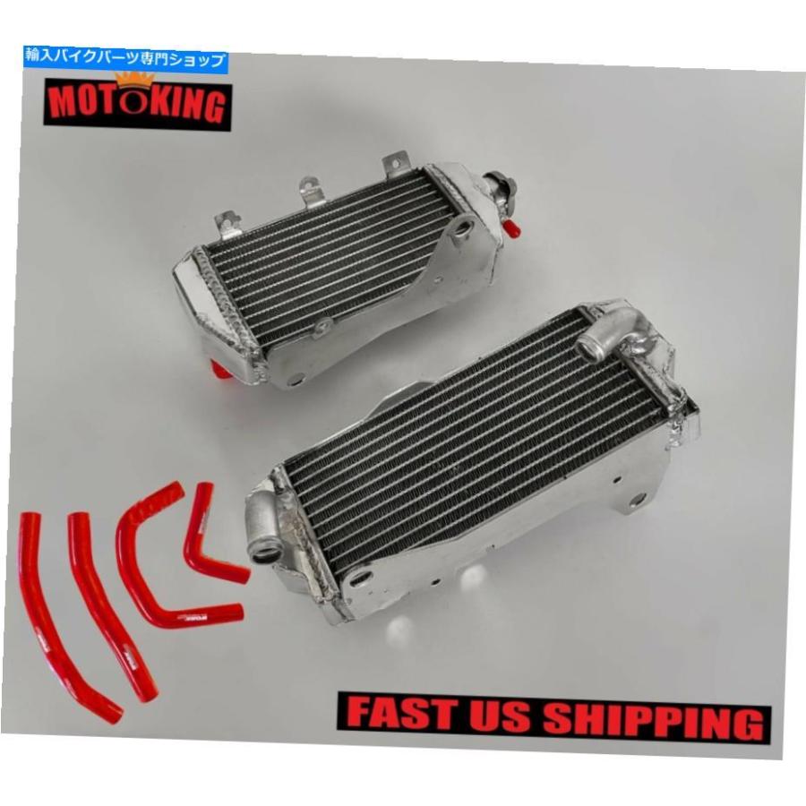 radiators Honda CRF450R CRF 450R 2017年2月2017 2019/2017 2019/2017 2018 CRF450RXのためのラジエーター＆レッドホース Radiator\u0026Red Hose For Hon
