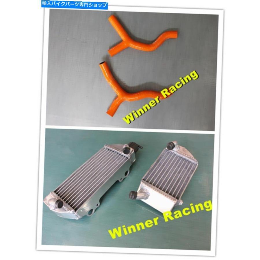 radiators アルミニウムラジエーター＆シリコーンホースフィットKTM SX 85 2013-2016 Aluminum Radiator \u0026Silicone Hose Fit KTM SX 85 2013-2016