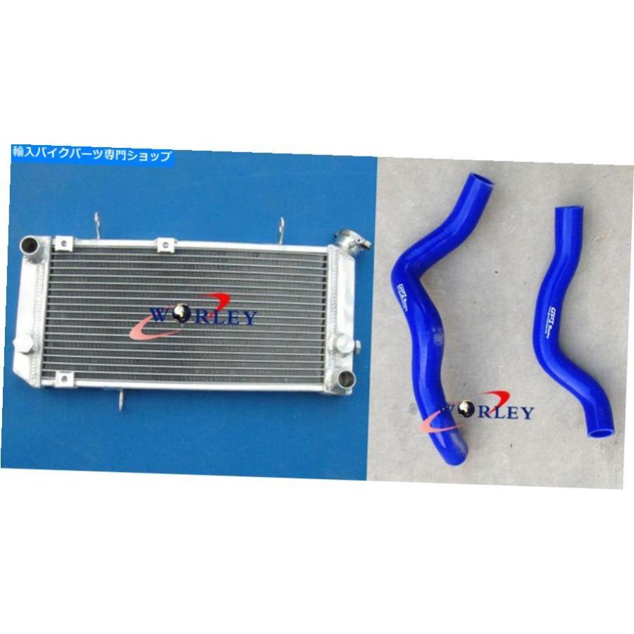 radiators 鈴木TL1000S TL 1000S 97-01 1998 2000 2001のためのアルミニウムラジエーター＆レッドホース aluminium radiator \u0026 red hose for Suzuki Tの画像