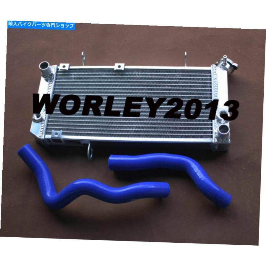 radiators スズキTL1000S 1997-2001用アルミニウムラジエーター+ブルーシリコーンホース Aluminum radiator + blue silicone hose for SUZUKI TL1000S