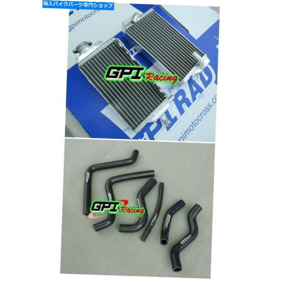 radiators Rh＆LHアルミニウムラジエーター+ホース用ホーズCR125 CR 125R CR125R 00-01 2000 2001 RH\u0026LH aluminum radiator+hose For Honda CR125 CR