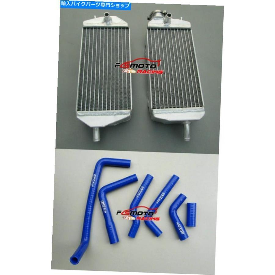 radiators ガスガスのためのアルミニウム放射器+ブルーホース/ SM / EC 200/250/300 2007-2014 2013 12 Aluminum Radiator + BLUE Hose For Gas Gas M