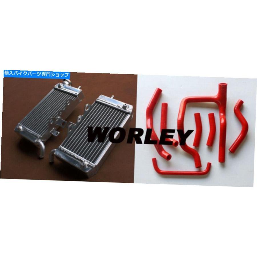 radiators ホンダXRV750アフリカツインのためのアルミニウムラジエーター+赤いシリコーンホース Aluminum radiator + red silicone hose for HONDA XR