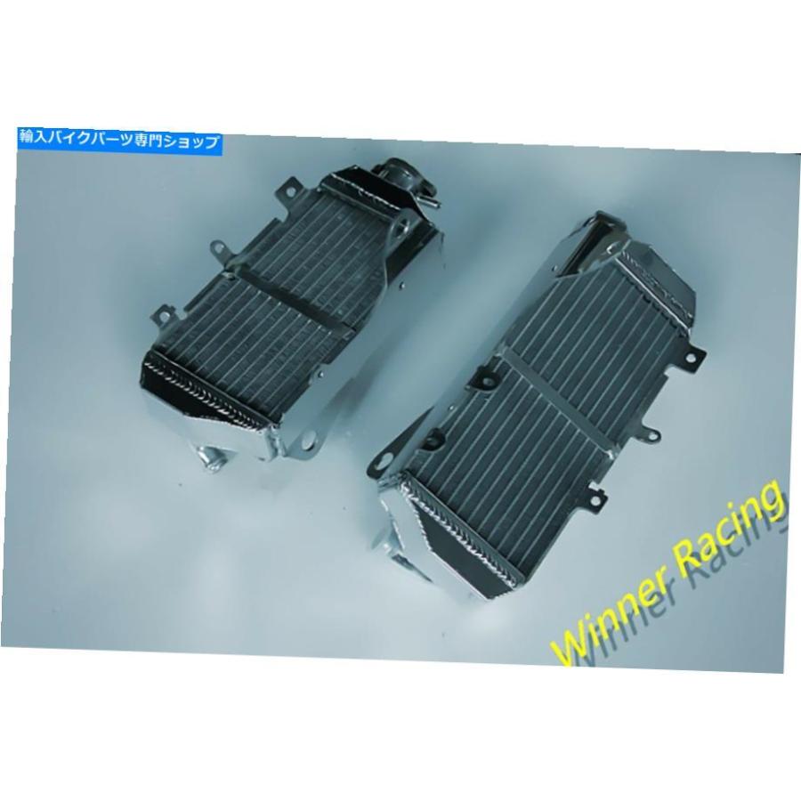 radiators ホンダCRF450RXの左+右ラジエーターフィットCRF 450 RX 2017-2018アルミニウムブレース Left+Right radiator fit for Honda CRF450RX CRF 4の画像