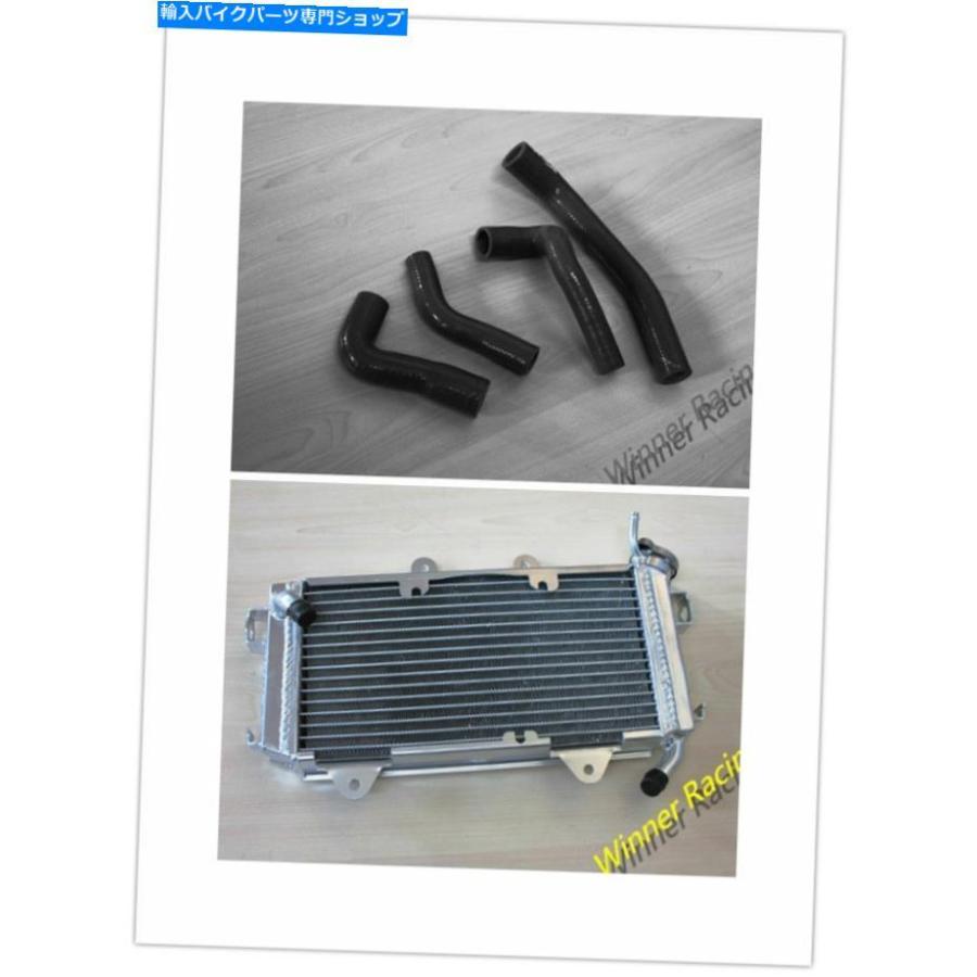 radiators アルミニウムラジエーター＆シリコーンホースKTM 390デュークブラック/ホワイトABS。 390 RC 2015-2016 Aluminum Radiator \u0026Silicone Hose