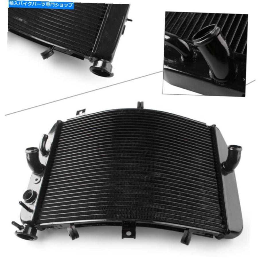 radiators 冷却ラジエータークーラーフィットスズキGSXR600 GSXR750 2004 2005オートバイブラック Cooling Radiator Cooler Fit Suzuki GSXR600 GSXR7