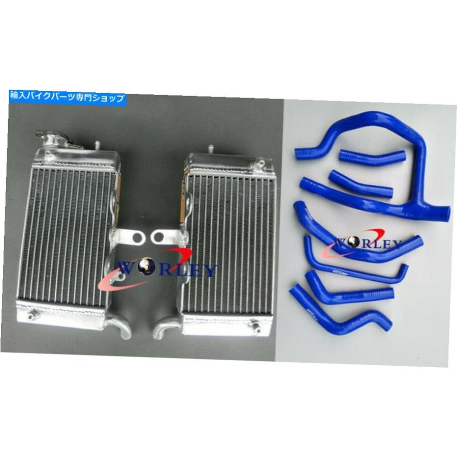 radiators ホンダXRV650アフリカXRV 650用アルミニウムラジエーター+レッドホース Aluminum radiator + Red hose for HONDA XRV650 AFRICA TWIN XRV 6の画像