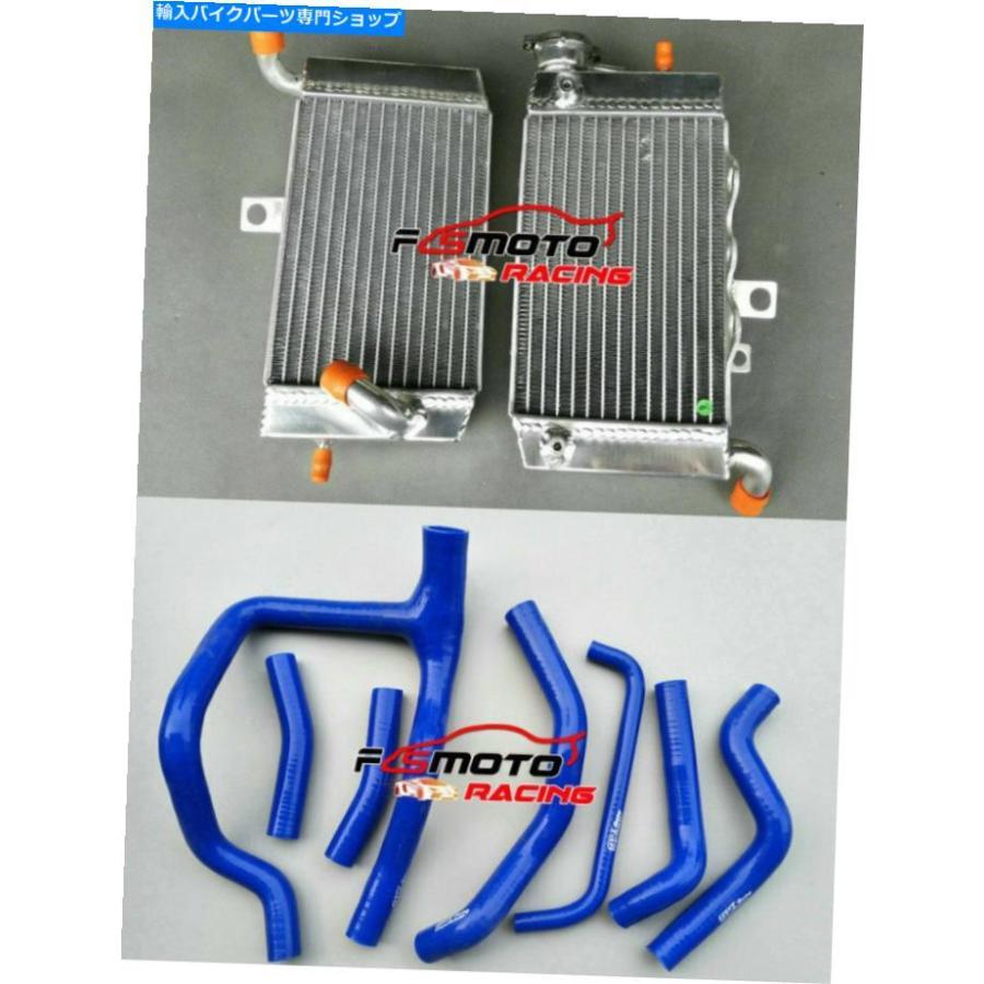 radiators ホンダXRV750 XRV 750アフリカツインのためのアルミニウムラジエーター＆レッドシリコンホース Aluminum Radiator ＆ Red Silicone Hose Foの画像