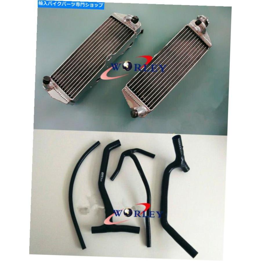 radiators Husqvarna Te610 93-00 TE570 01-03 TE410 95-01 Aluminum radiator + blue hose for HUSQVARNA TE610 93-00 TE570 01-03 TE410 95-01の画像